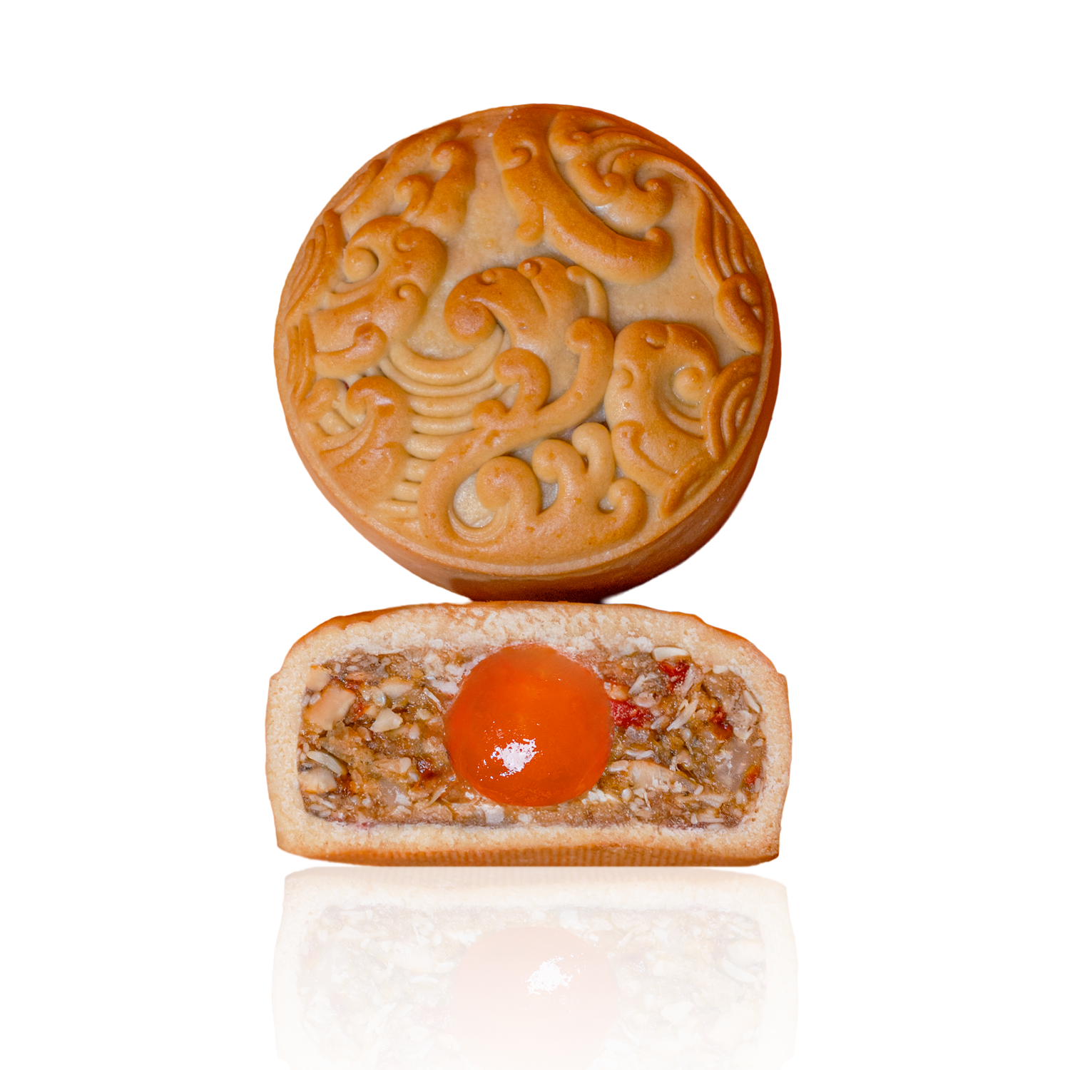 Bánh trung thu nướng nhân mứt trái cây hương rượu